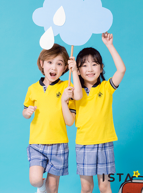 [키디앙쥬] 페리(옐로우) / 상하세트 하복 여름활동복 유치원 어린이집